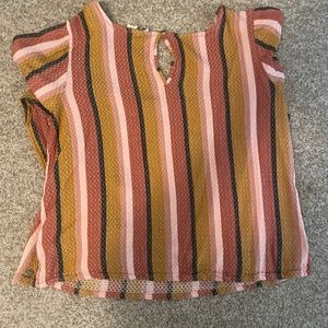 Roxy, long sleeve shirt, stripped, L